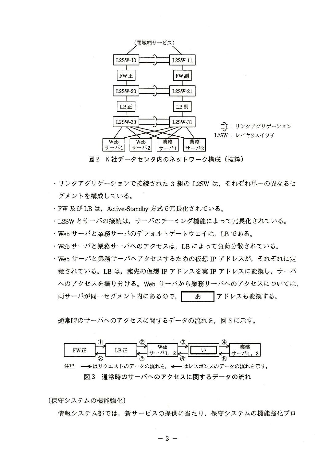 平成27年度 秋期 午後Ⅱ 問1 p.3