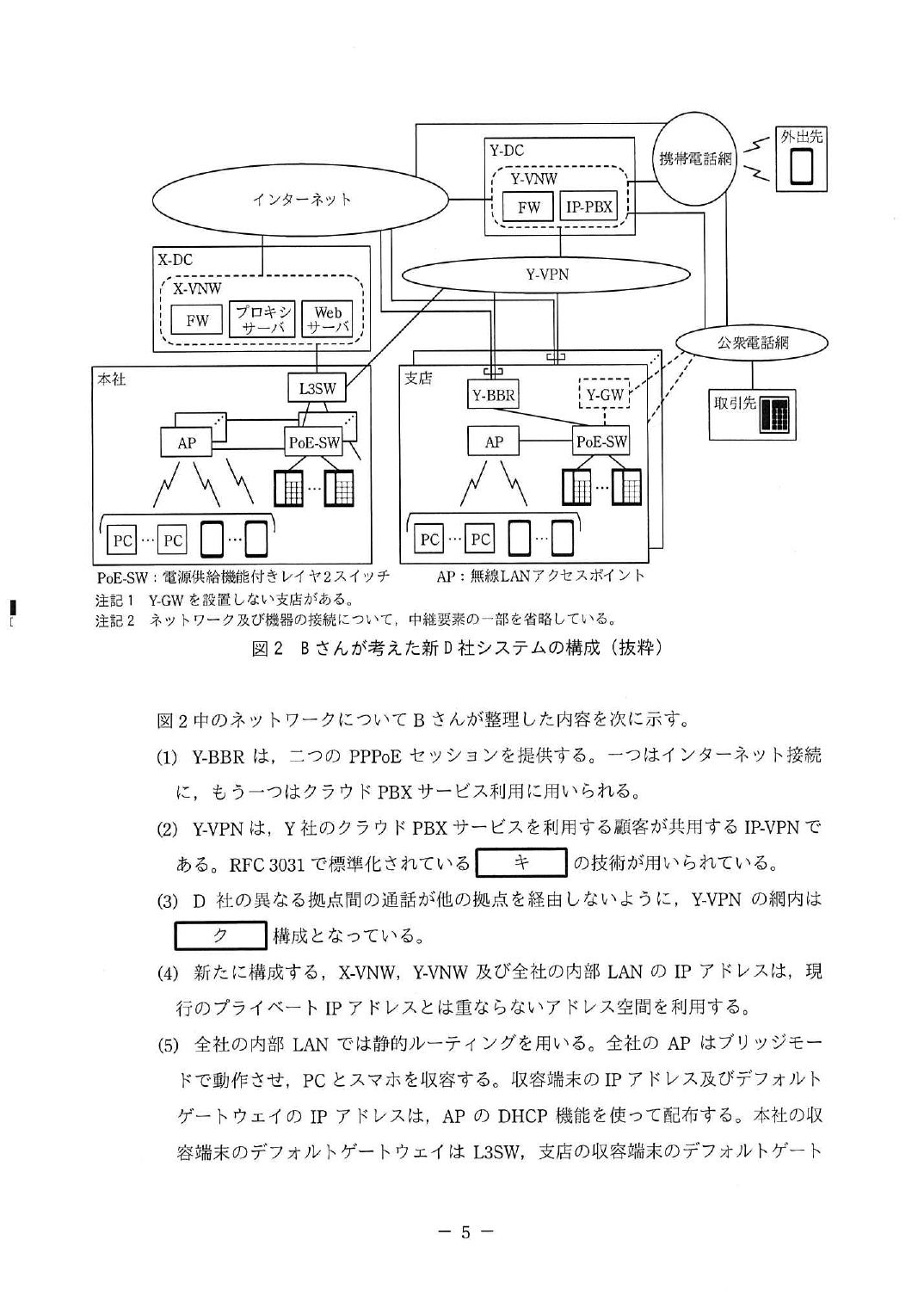令和元年度 秋期 午後Ⅱ 問1 p.5