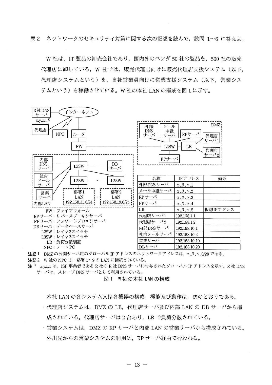 令和元年度 秋期 午後Ⅱ 問2 p.13