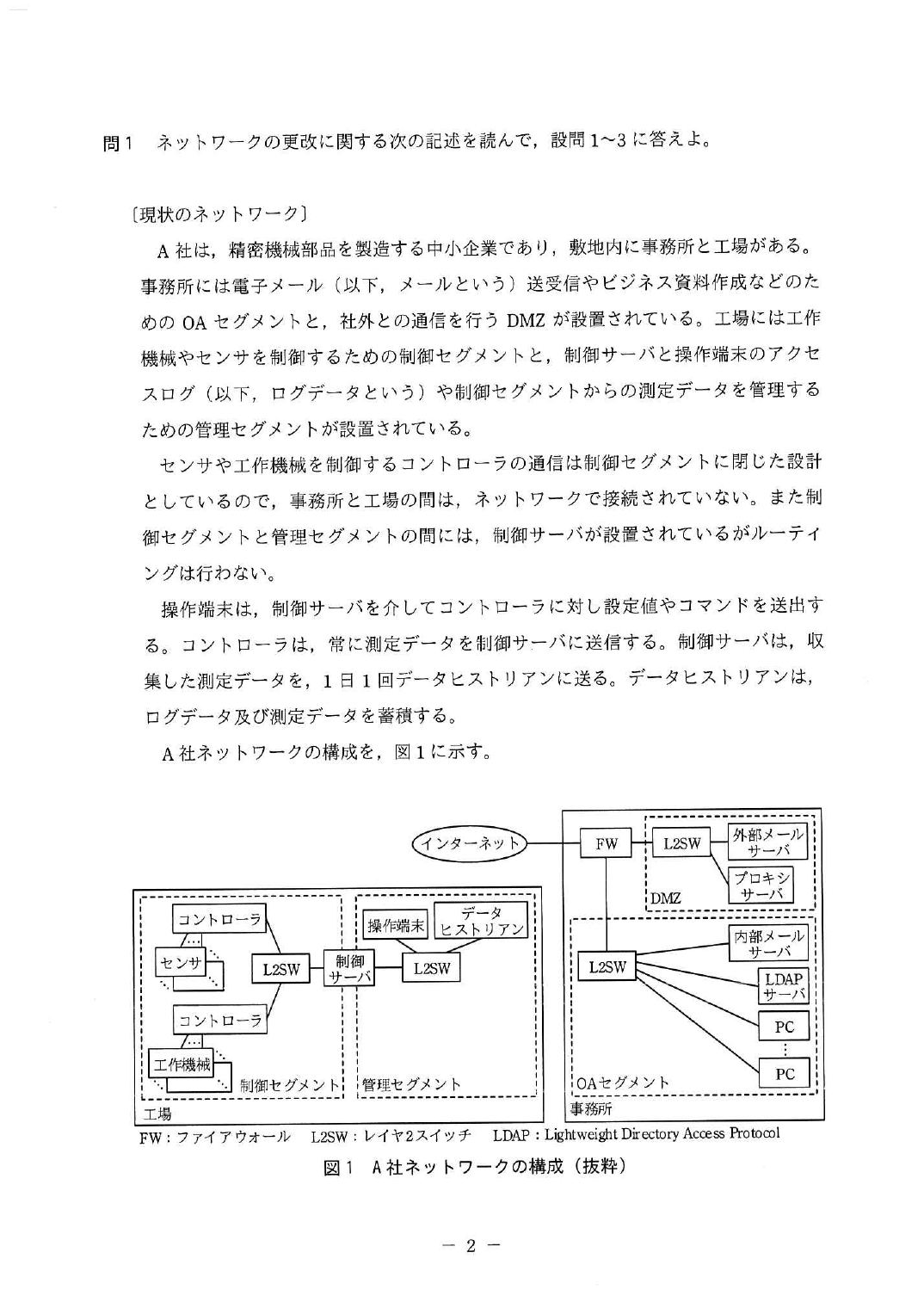 令和4年度 春期 午後Ⅰ 問1 p.3