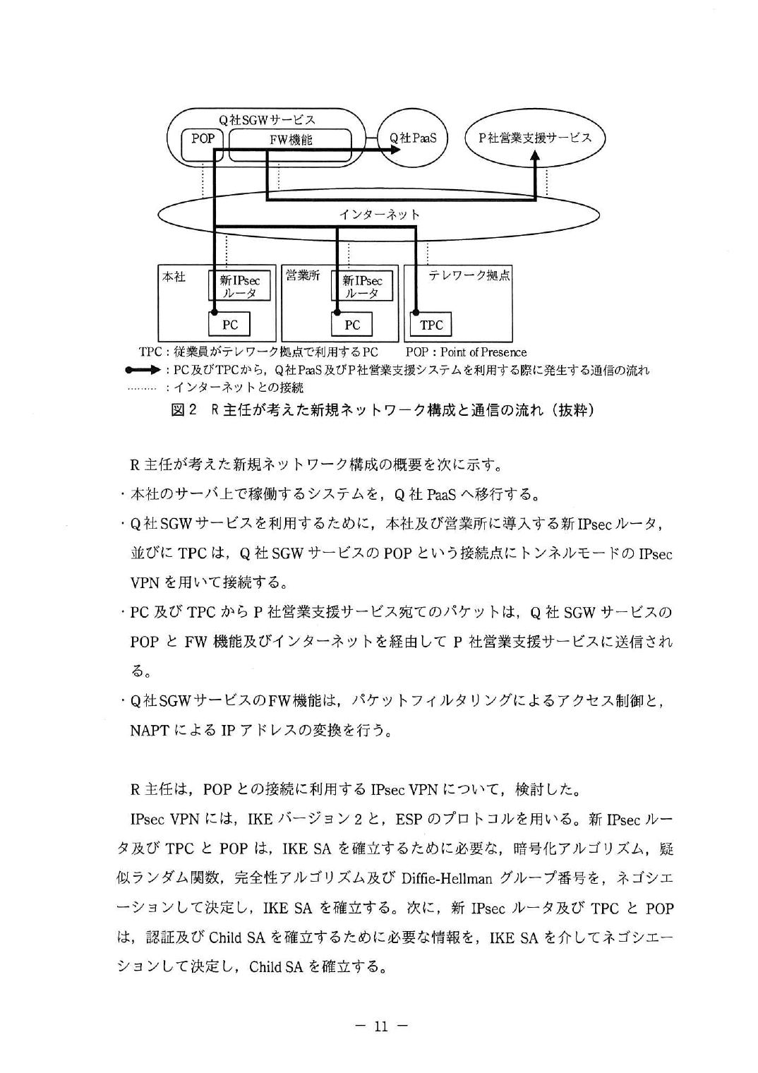 令和4年度 春期 午後Ⅰ 問2 p.12