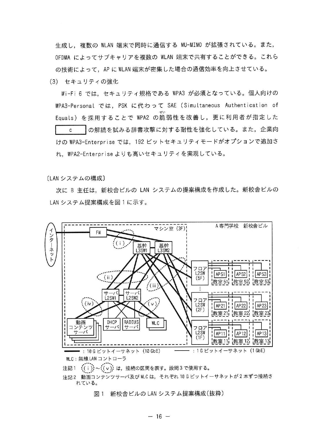 令和5年度 春期 午後Ⅰ 問3 p.16