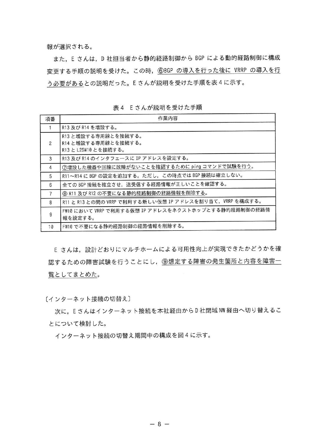 令和5年度 春期 午後Ⅱ 問1 p.8