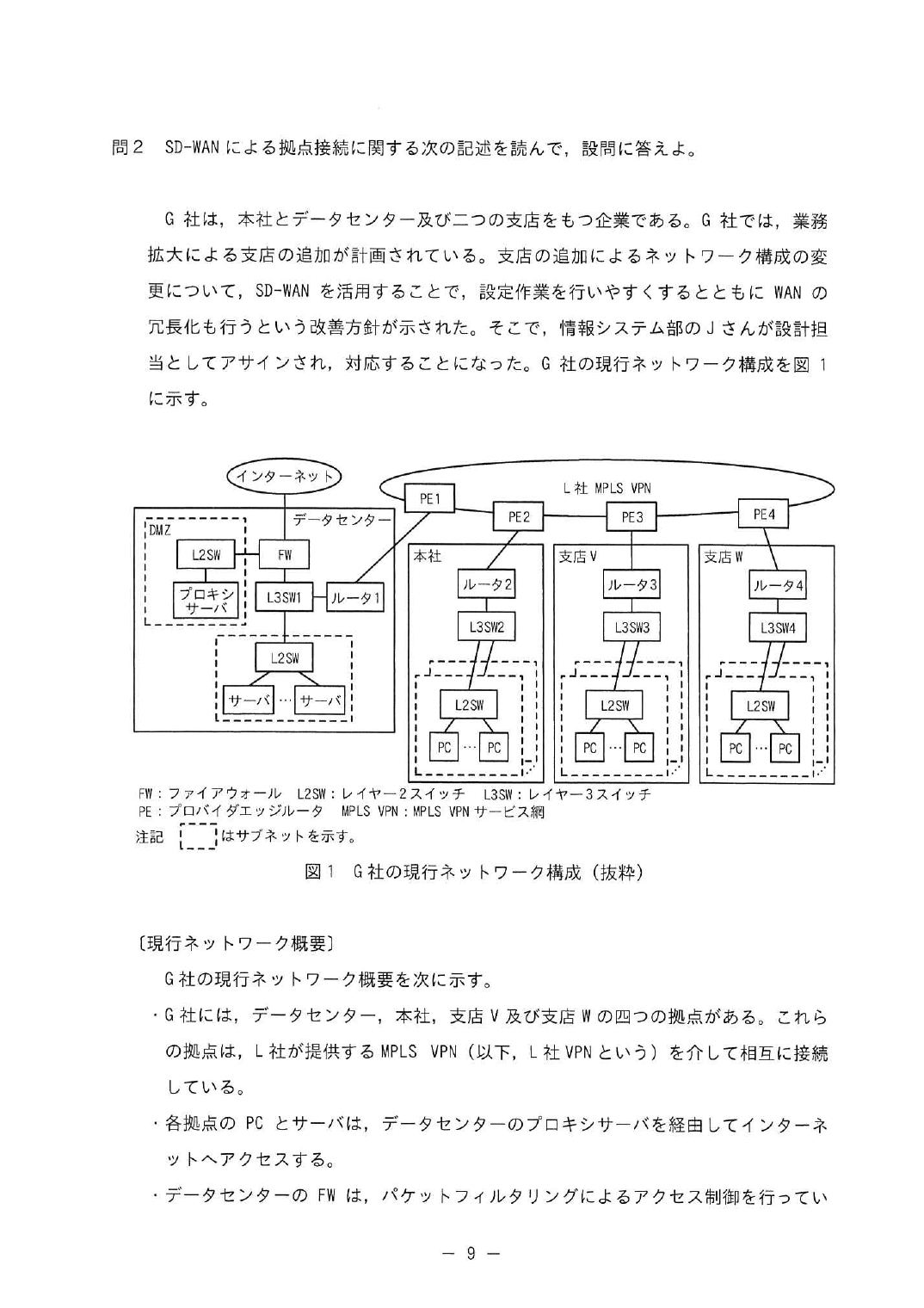 令和6年度 春期 午後Ⅰ 問2 p.9